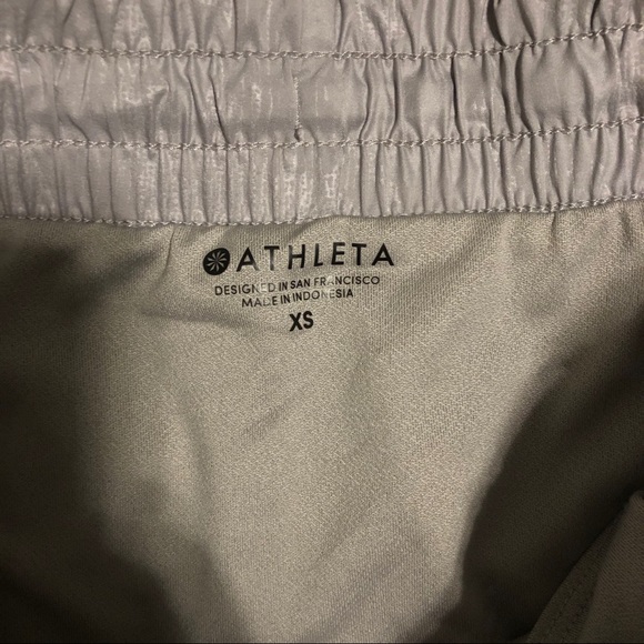 *SOLD* Athleta Grey Running Shorts Size XS - Picture 4 of 8